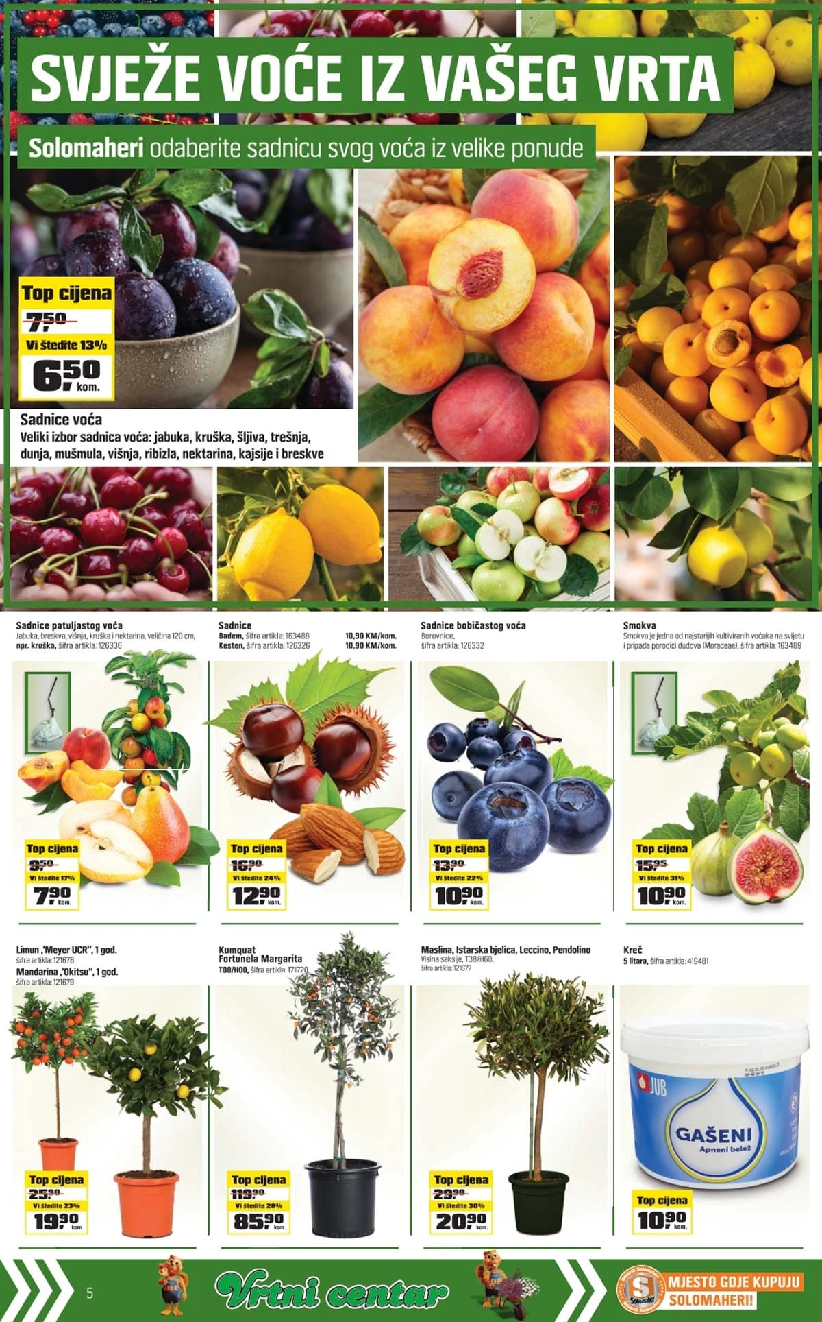 OBI Solomaheri mogu sve strana 5 – sniženi proizvodi za dom i baštu BiH