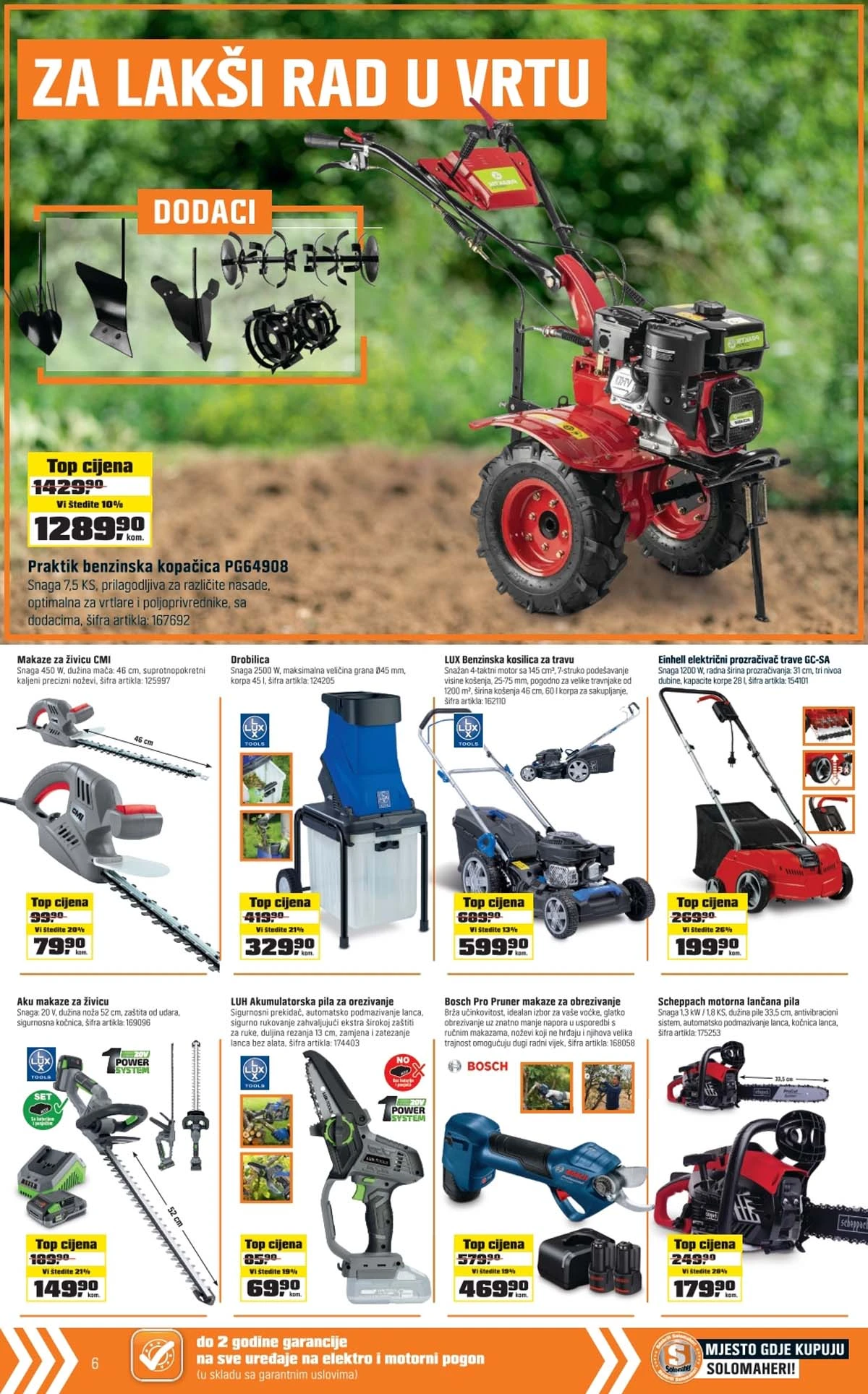 OBI Solomaheri mogu sve strana 6 – alati i dodatna oprema na akciji BiH