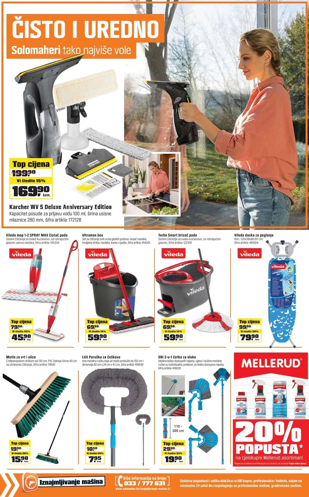 OBI Solomaheri mogu sve strana 10 – sniženi proizvodi za dom i radionicu BiH