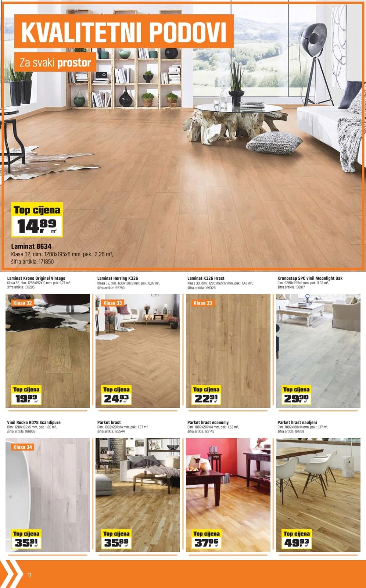 OBI Solomaheri mogu sve strana 11 – promotivne cijene alata i opreme BiH