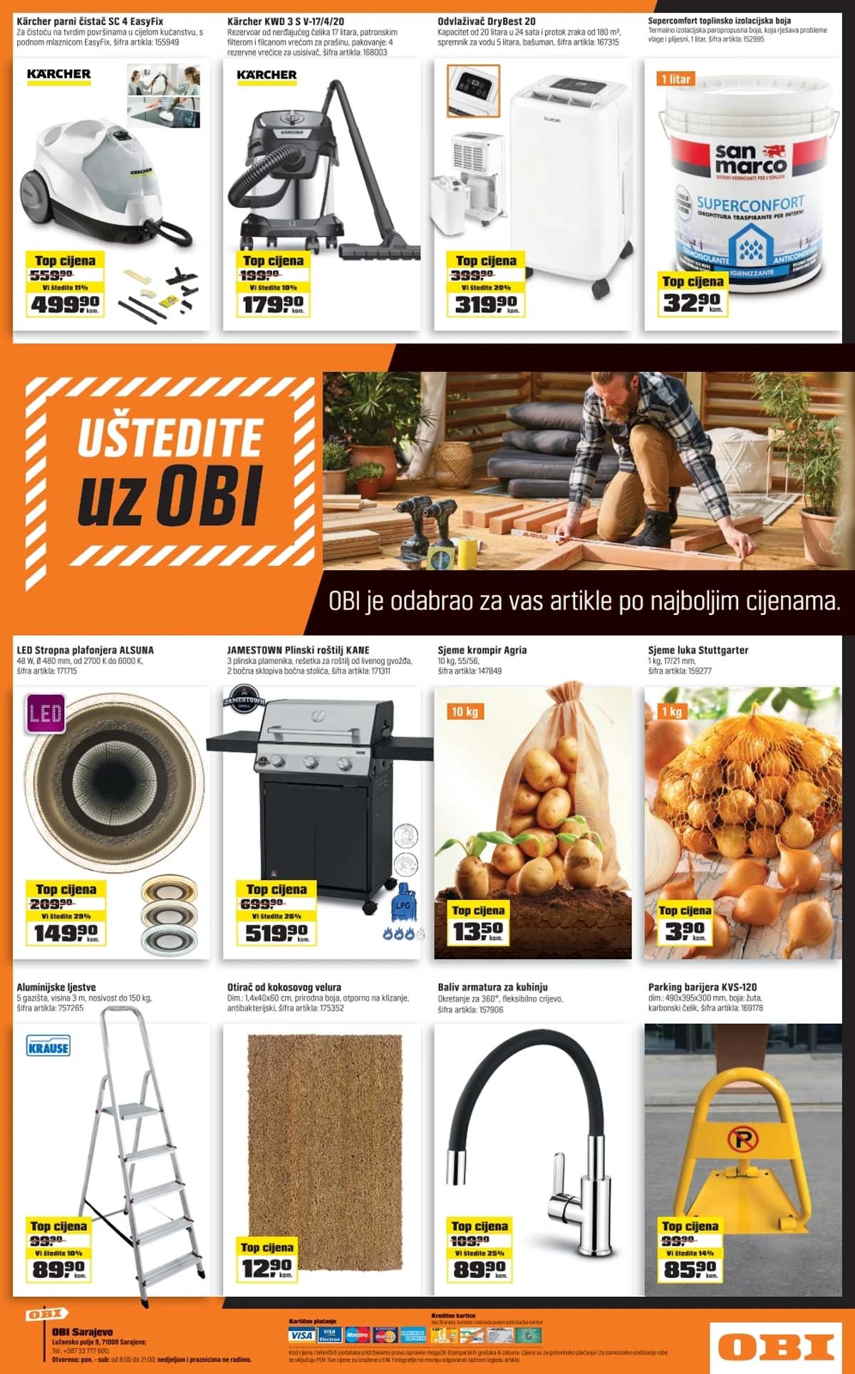 OBI Solomaheri mogu sve strana 13 – oprema i dodatci na akciji BiH