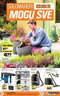 OBI Katalog Solomaheri mogu SVE! Katalog sniženja do 26.10.2025