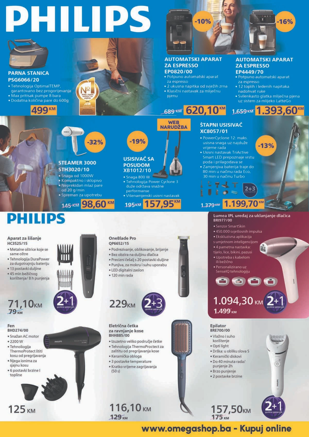 Omega Shop akcija tehnike katalog strana 11 sniženja do 31.03.2026