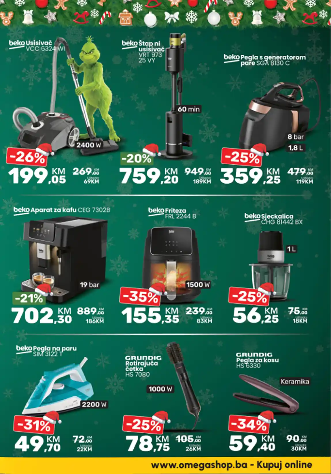 OMEGA Akcija BLACK NOVEMBER - BLACK FRIDAY