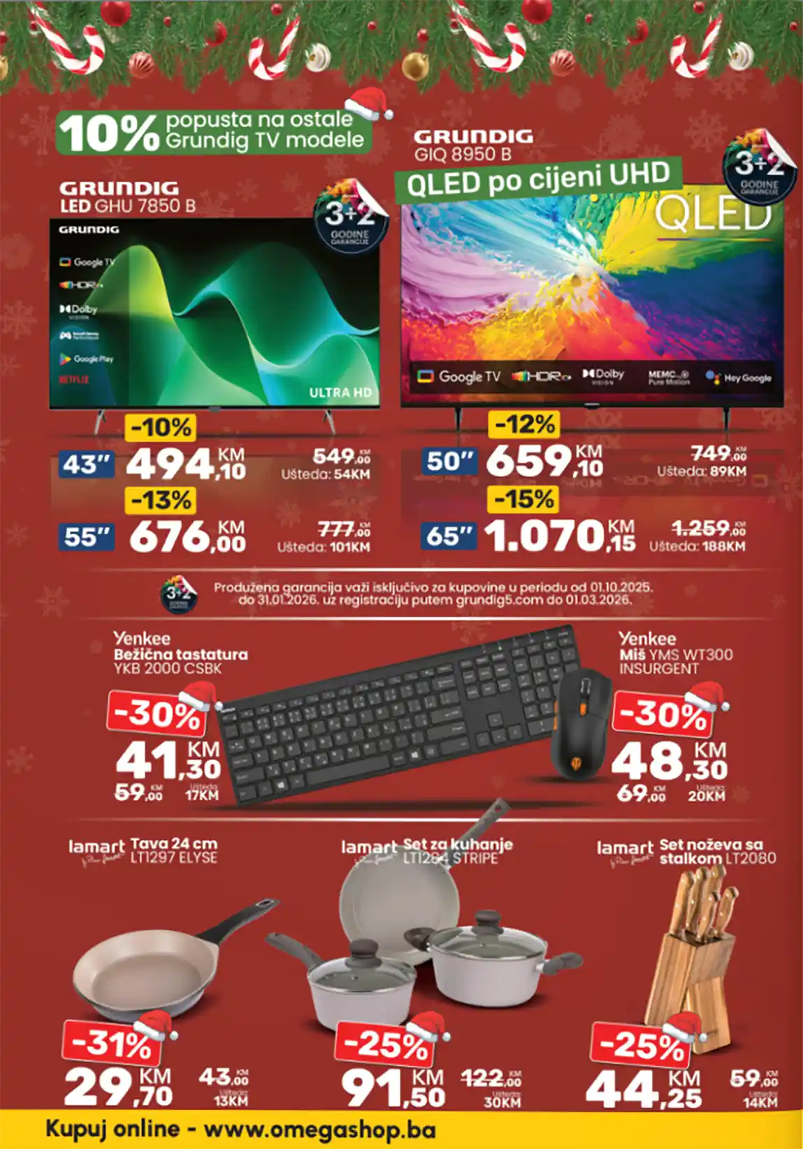 OMEGA Akcija BLACK NOVEMBER - BLACK FRIDAY