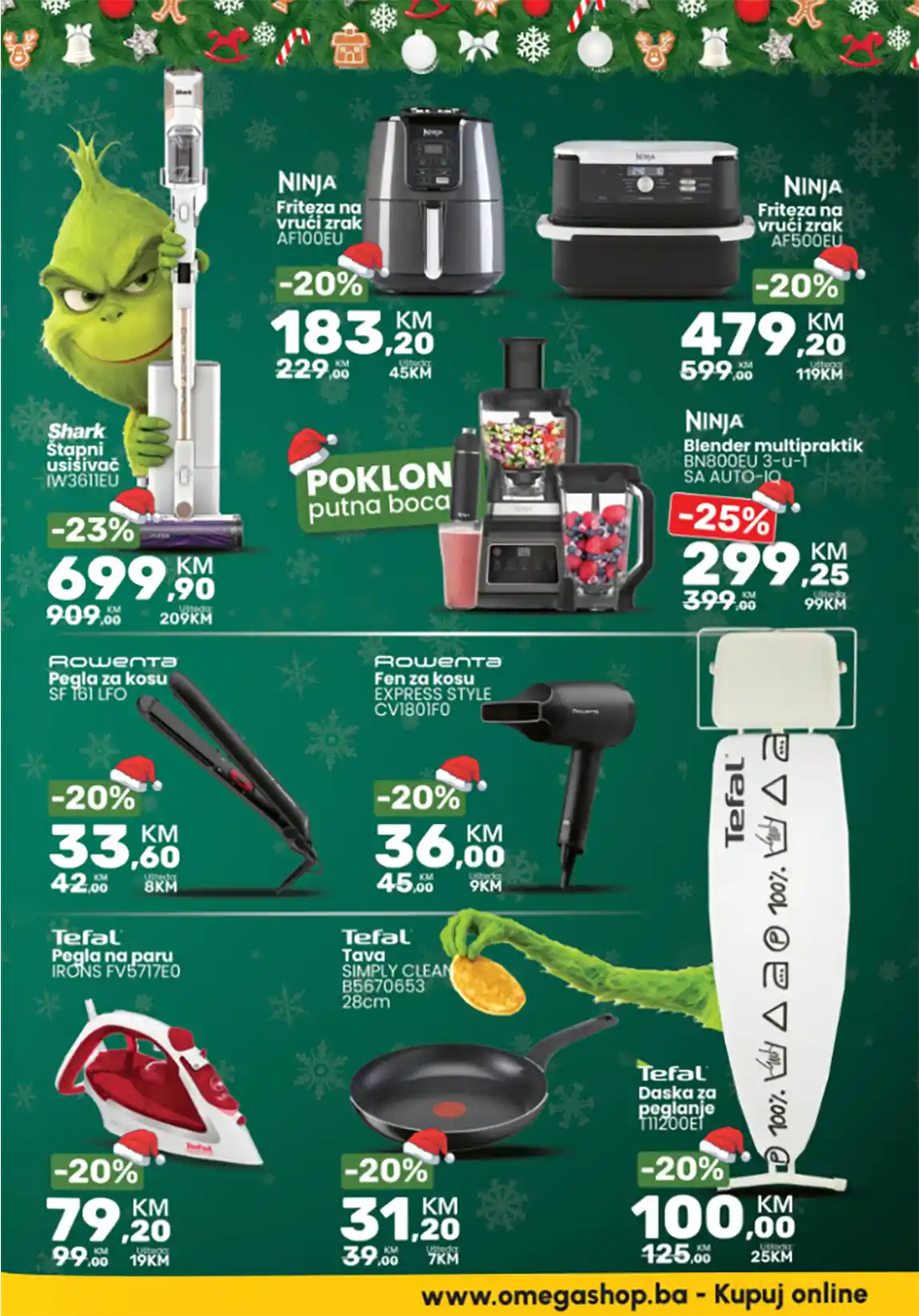 OMEGA Akcija BLACK NOVEMBER - BLACK FRIDAY