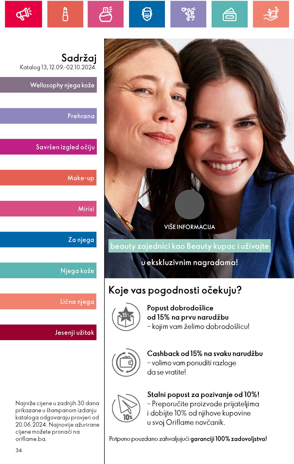 Oriflame katalozi katalog akcija