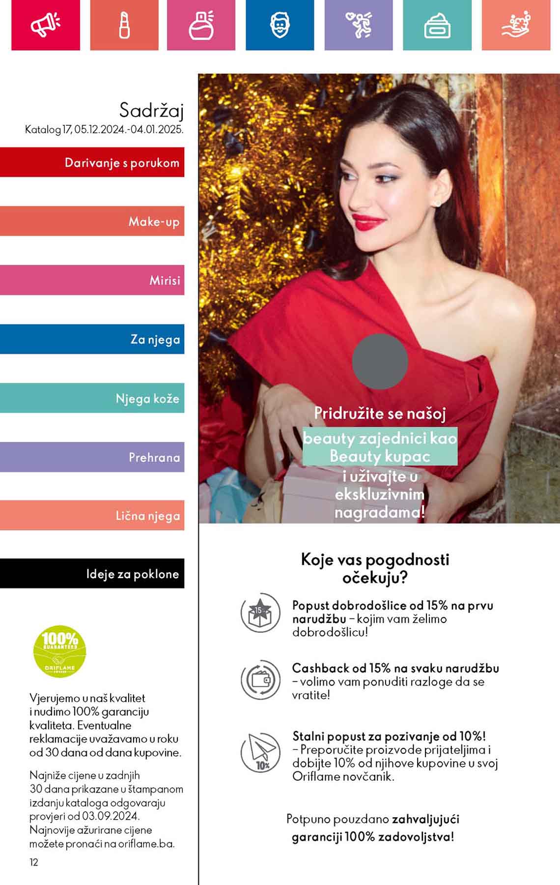 Oriflame katalozi katalog akcija