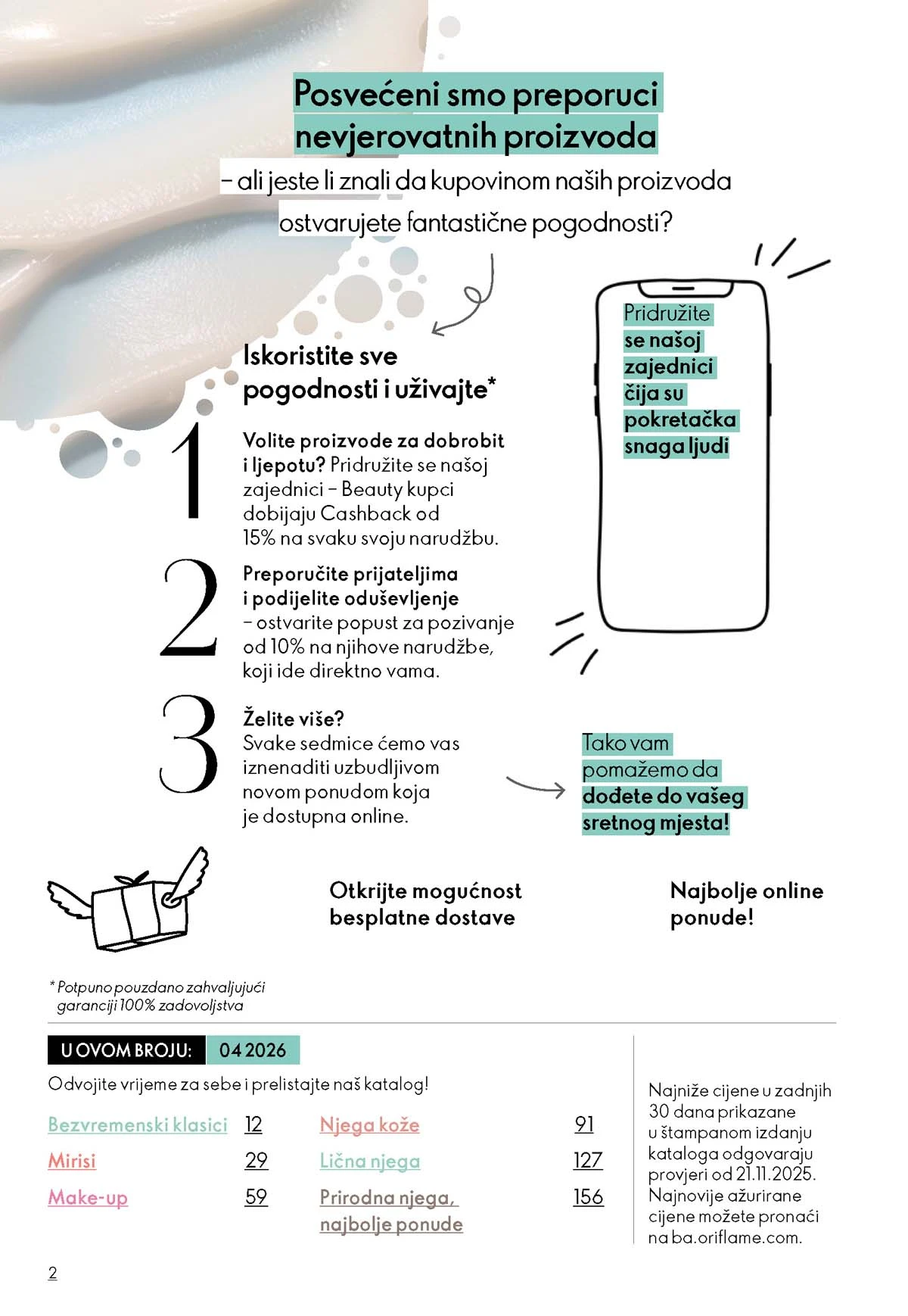 Oriflame akcija do 10. marta 2026 strana 2 katalog