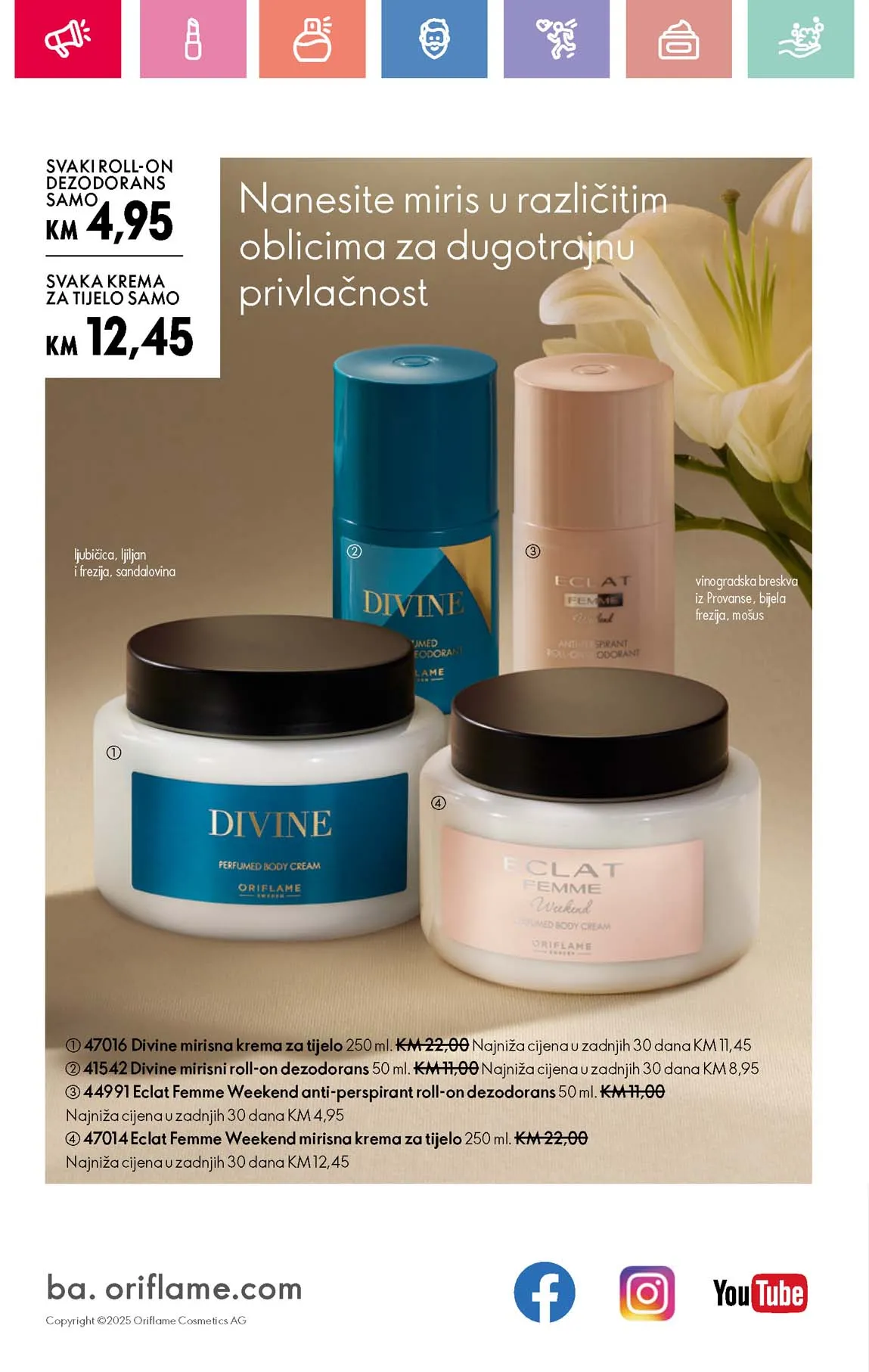 Oriflame katalozi katalog akcija