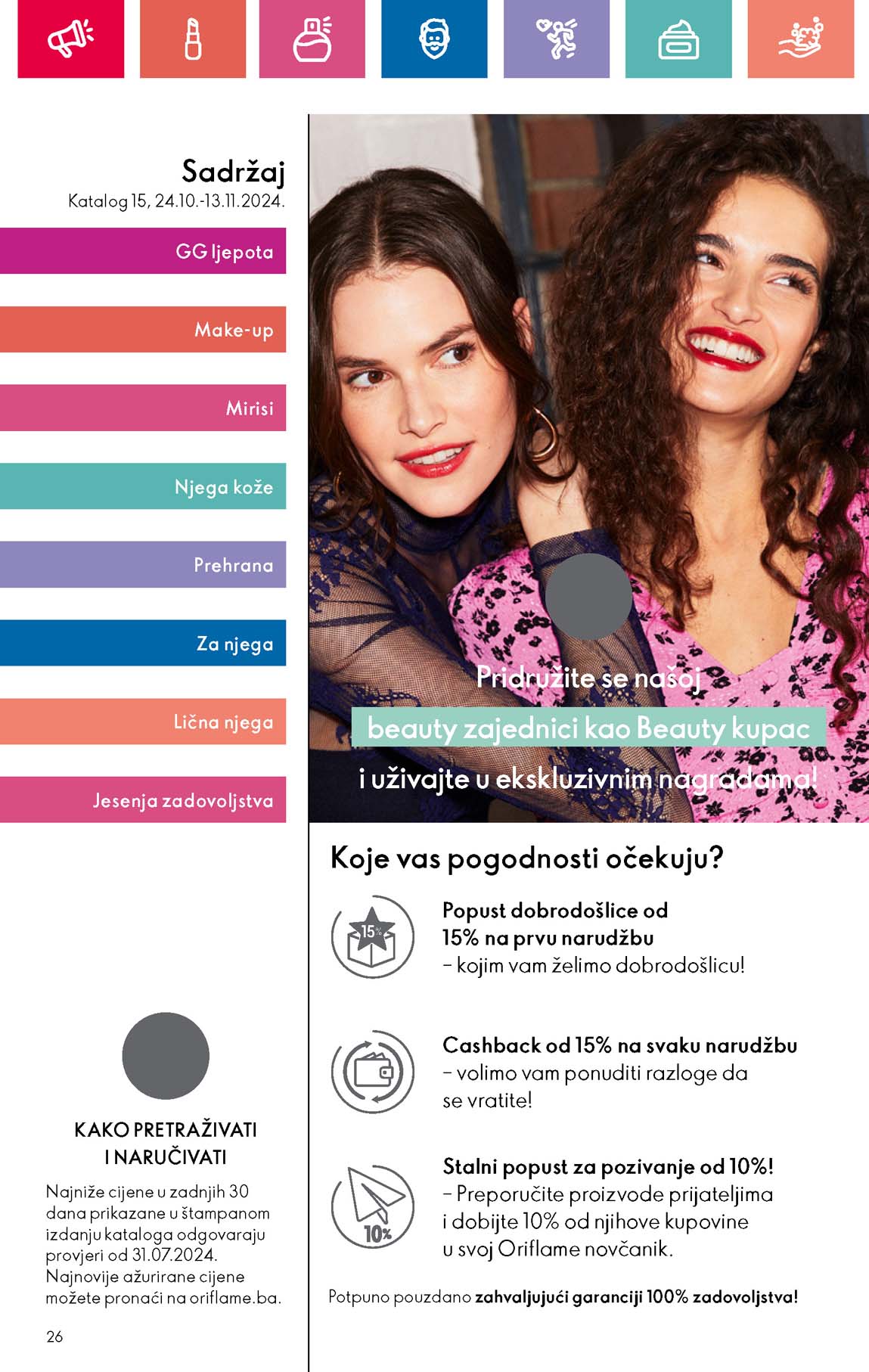 Oriflame katalozi katalog akcija