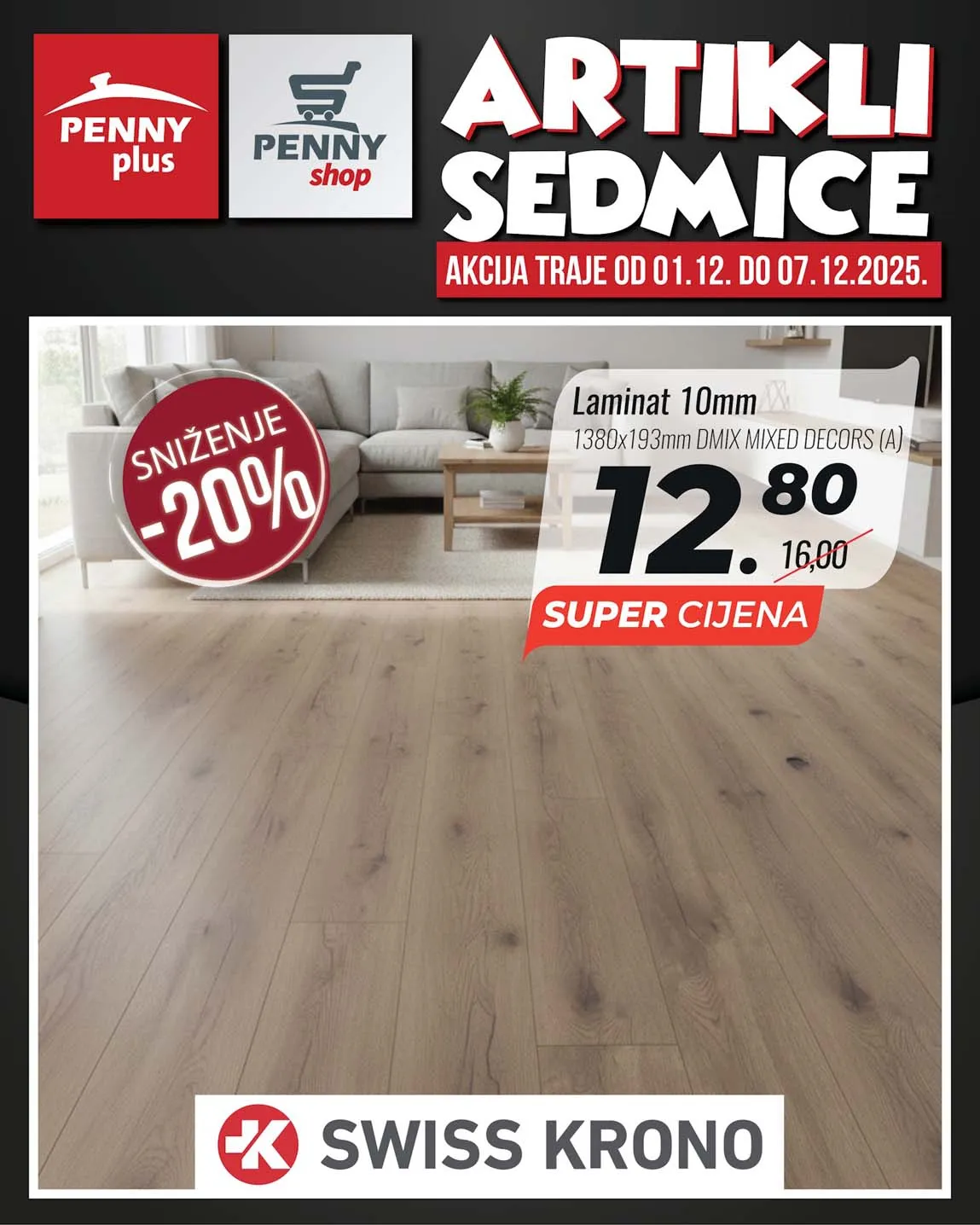 PENNY PLUS arikli sedmice