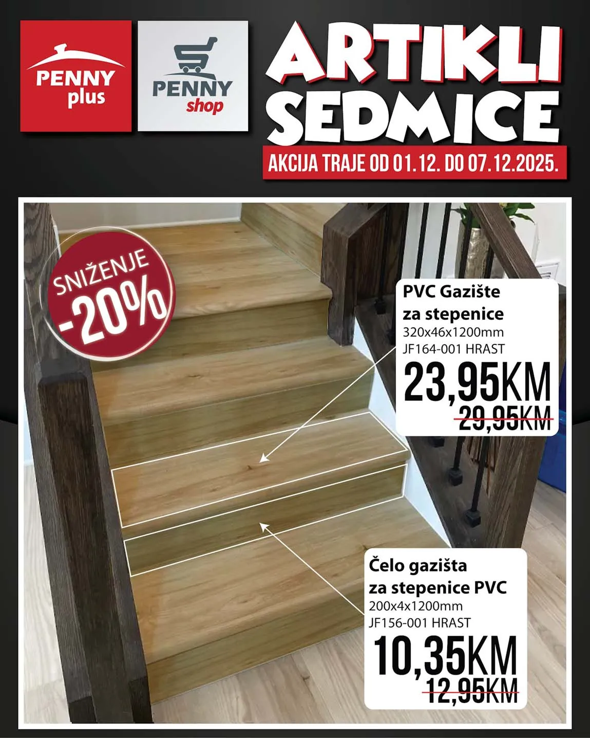 PENNY PLUS arikli sedmice