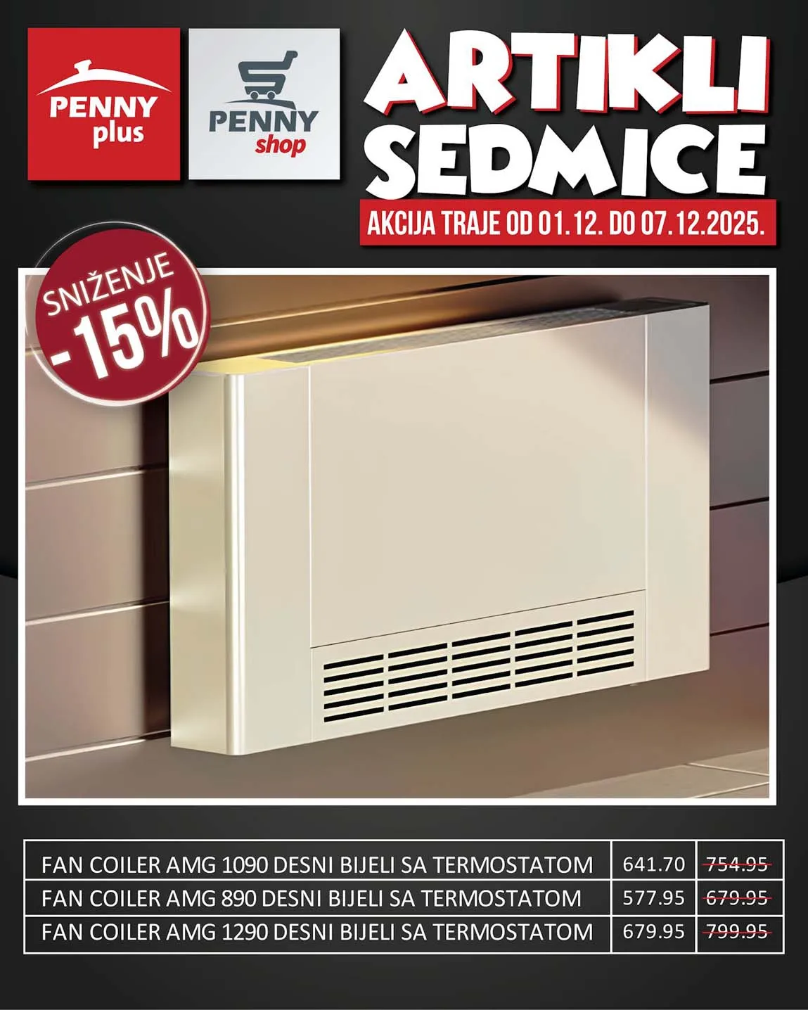 PENNY PLUS arikli sedmice