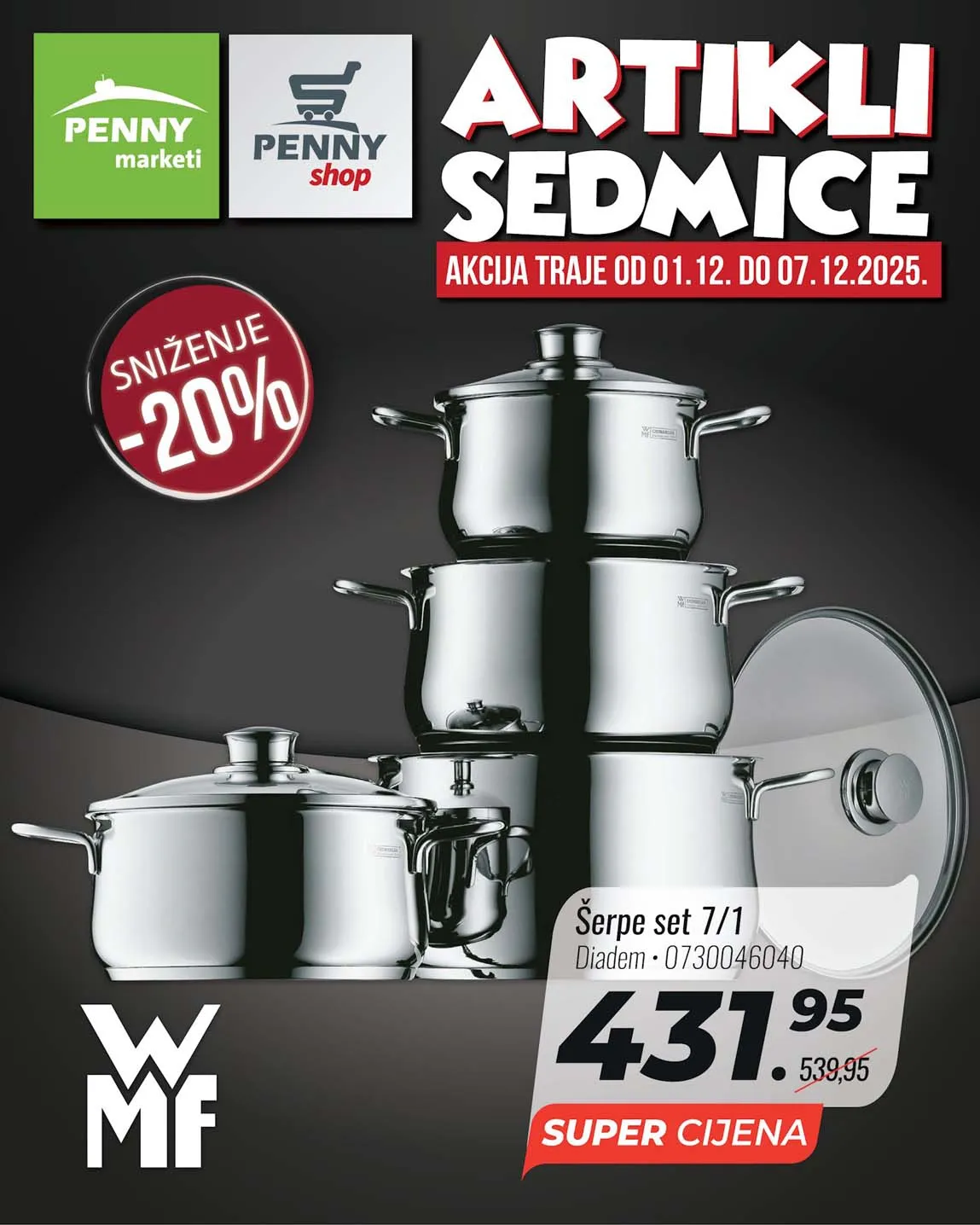 PENNY PLUS arikli sedmice