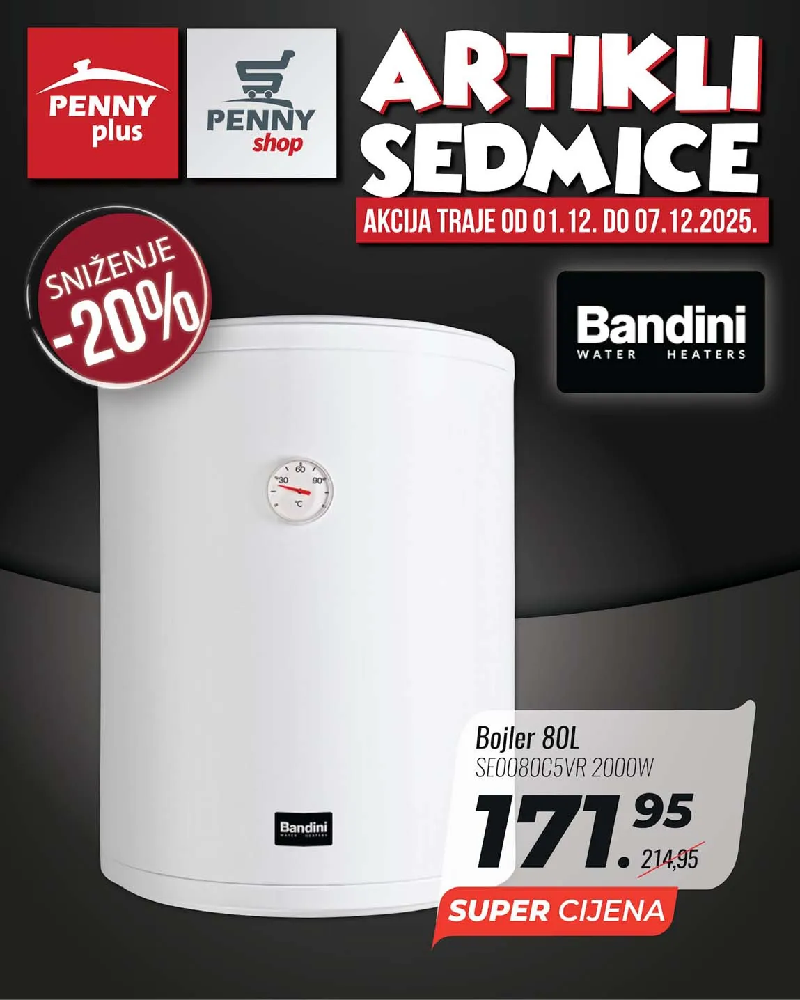 PENNY PLUS arikli sedmice