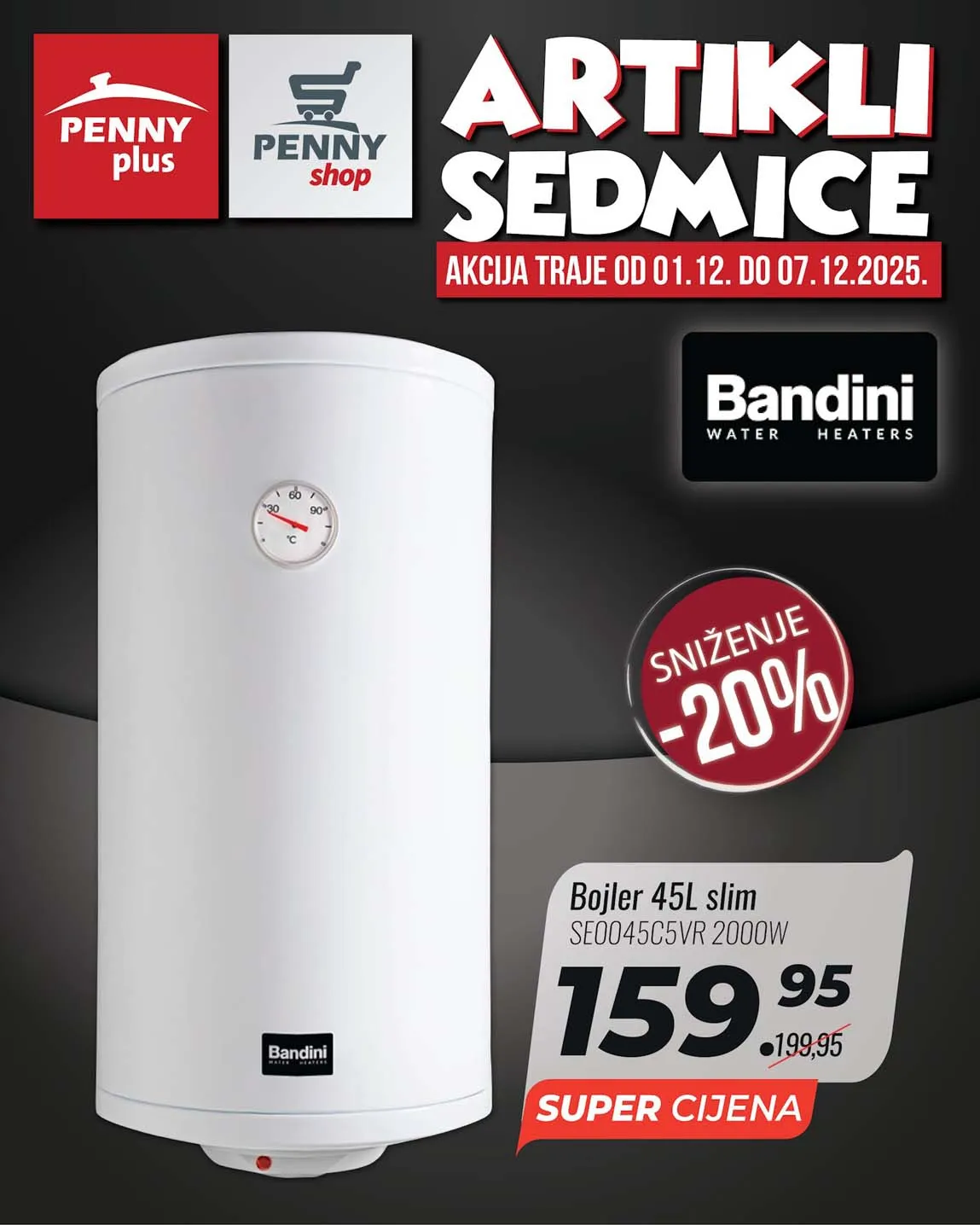 PENNY PLUS arikli sedmice