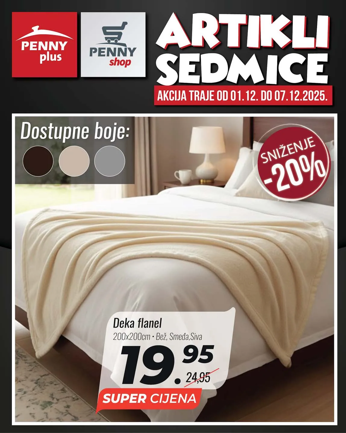 PENNY PLUS arikli sedmice