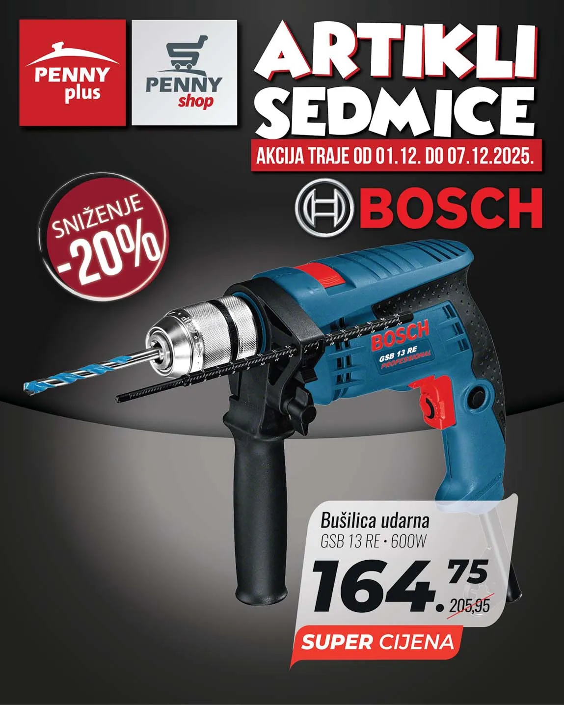 PENNY PLUS arikli sedmice