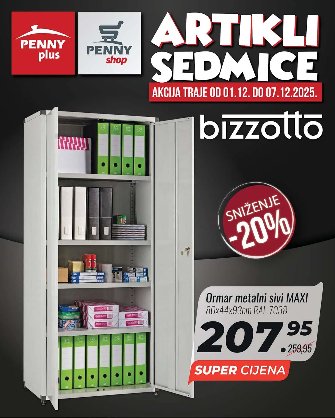 PENNY PLUS arikli sedmice