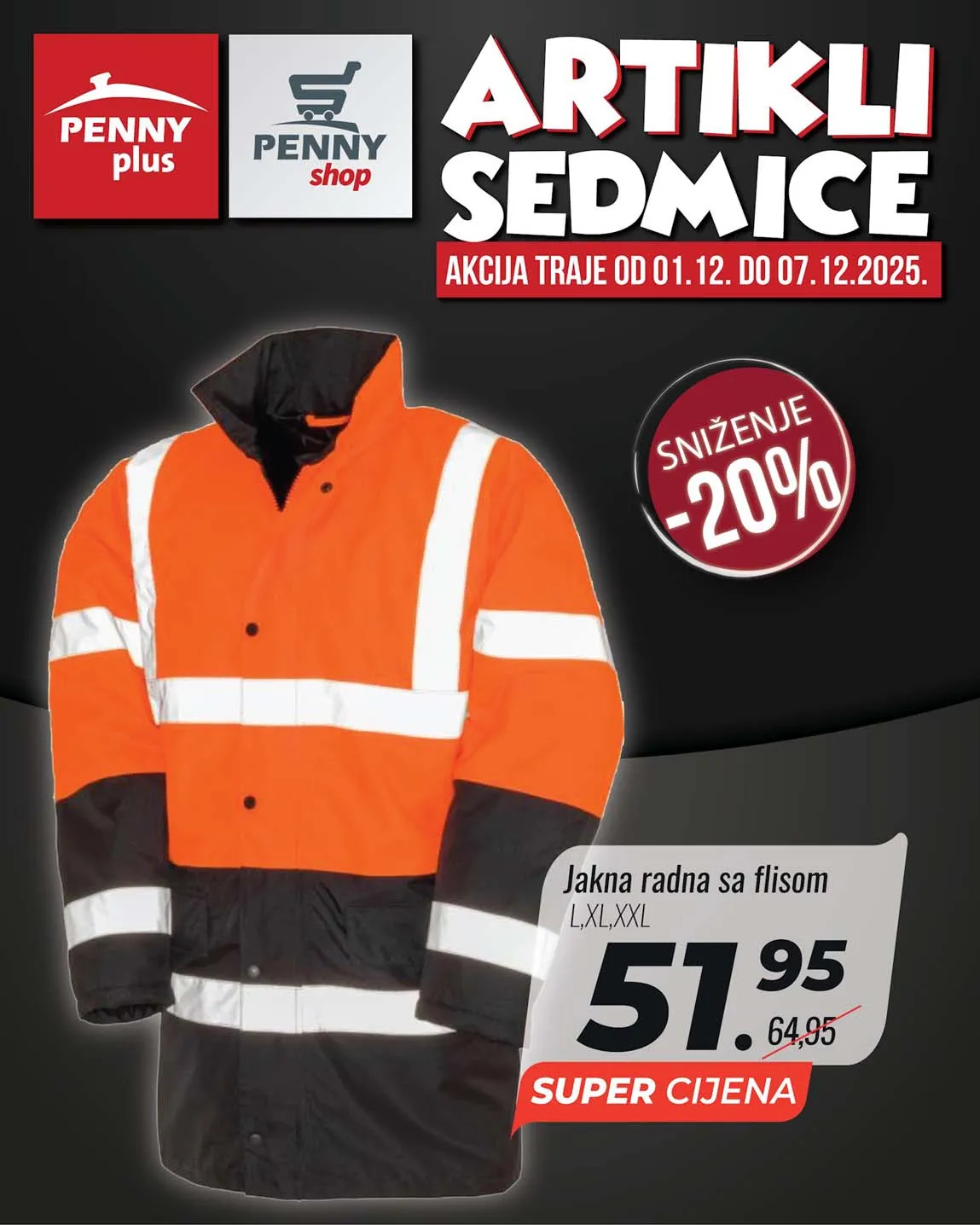 PENNY PLUS arikli sedmice