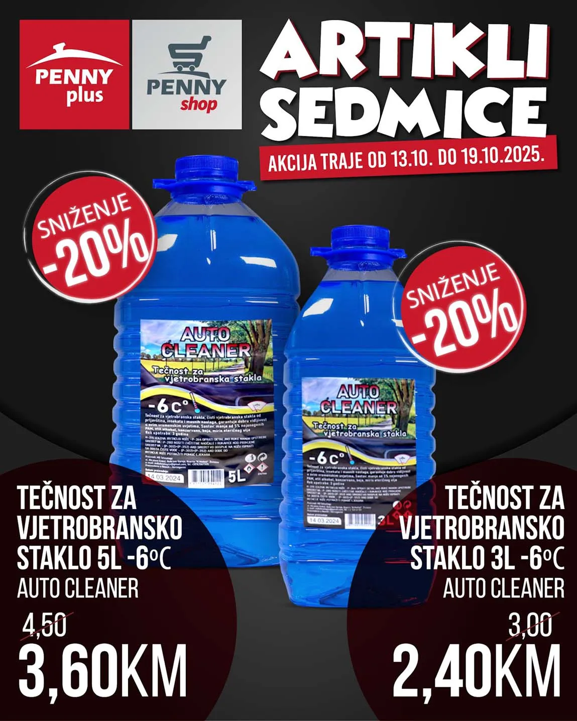 PENNY PLUS arikli sedmice