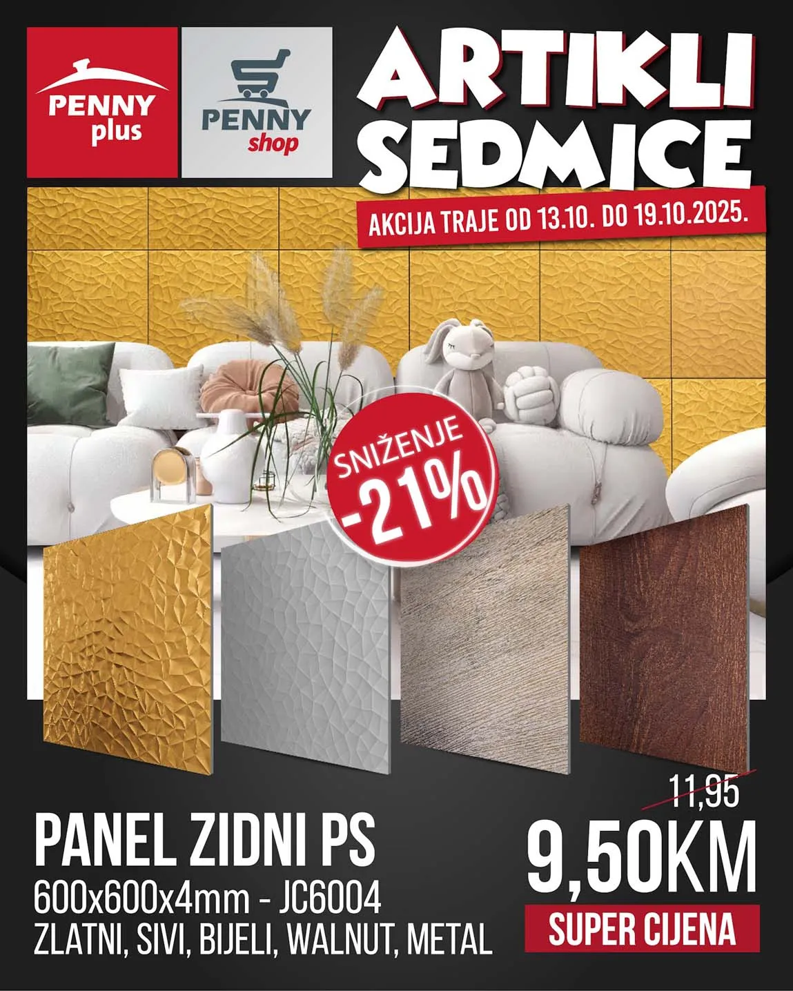 PENNY PLUS arikli sedmice