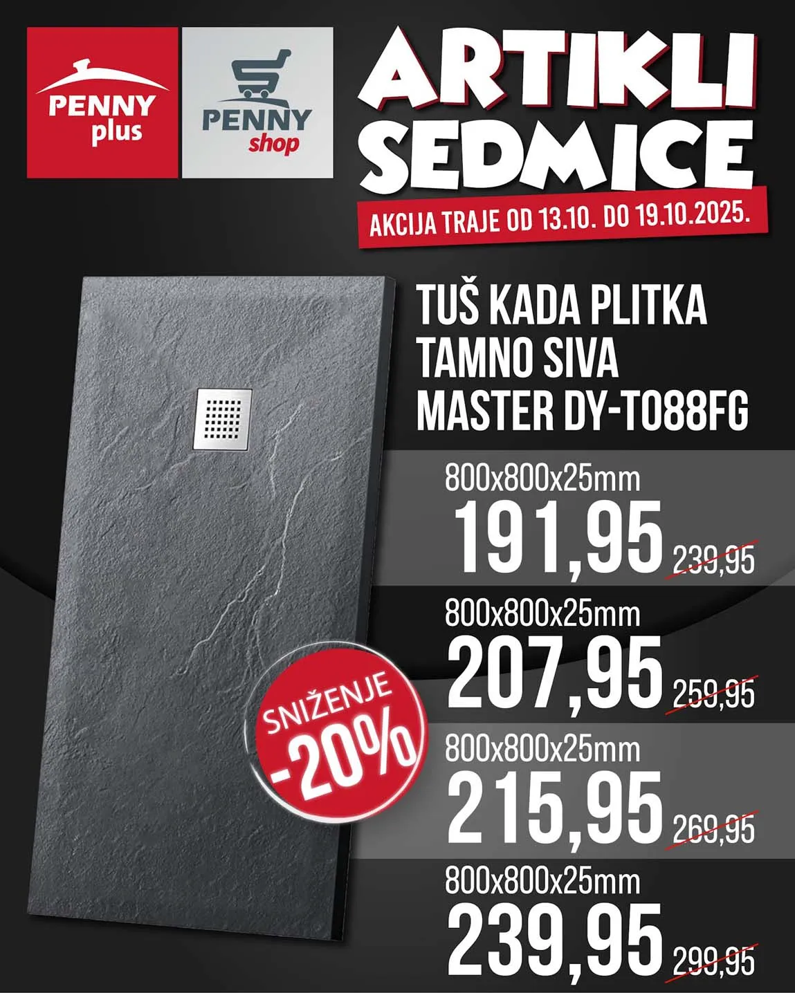 PENNY PLUS arikli sedmice