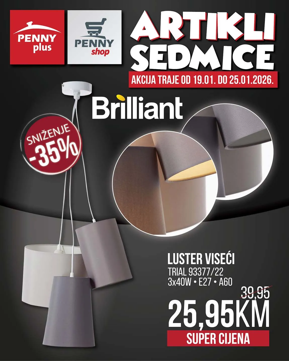 PENNY PLUS arikli sedmice