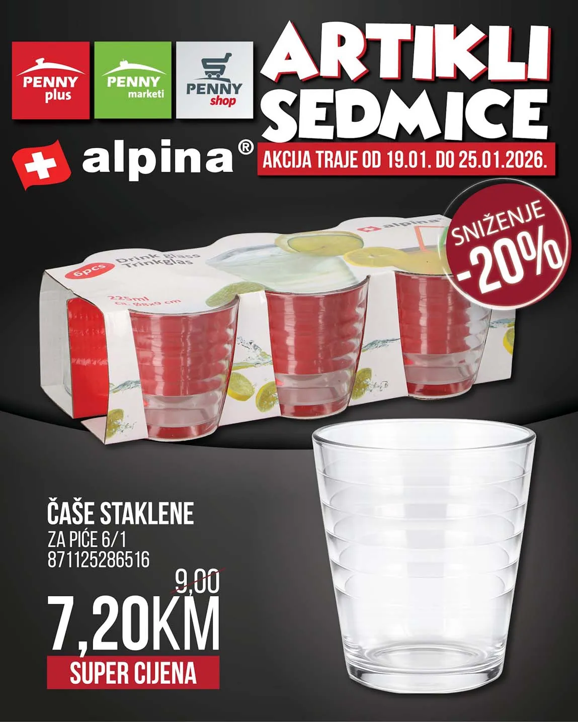 PENNY PLUS arikli sedmice