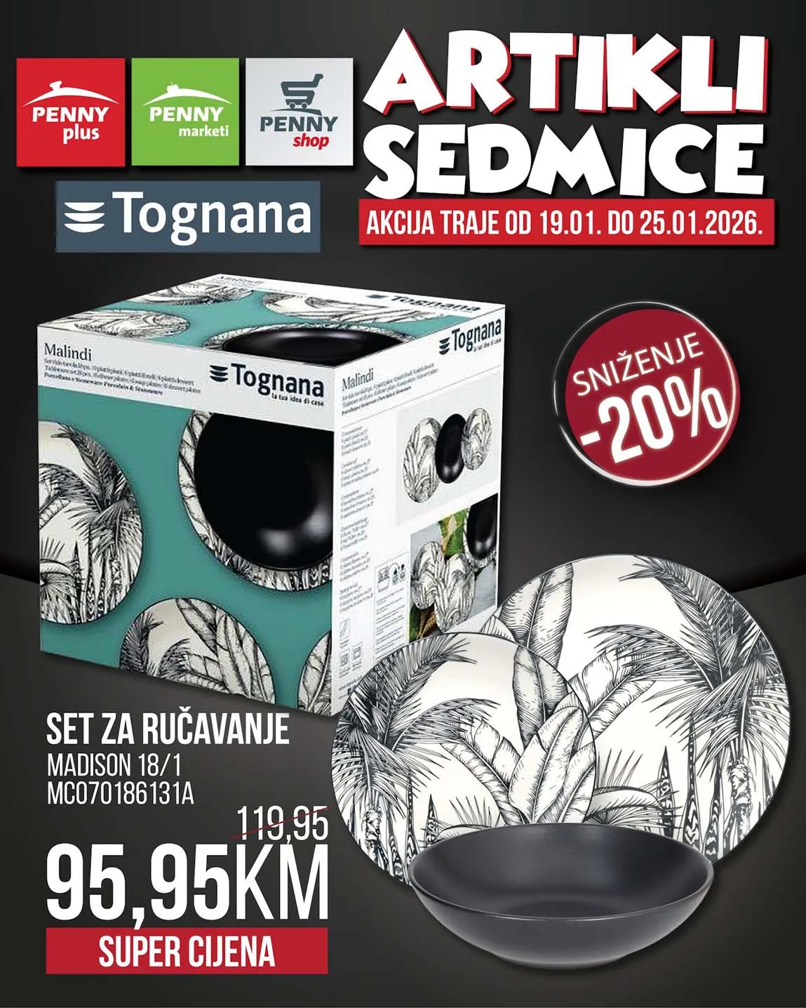 PENNY PLUS arikli sedmice