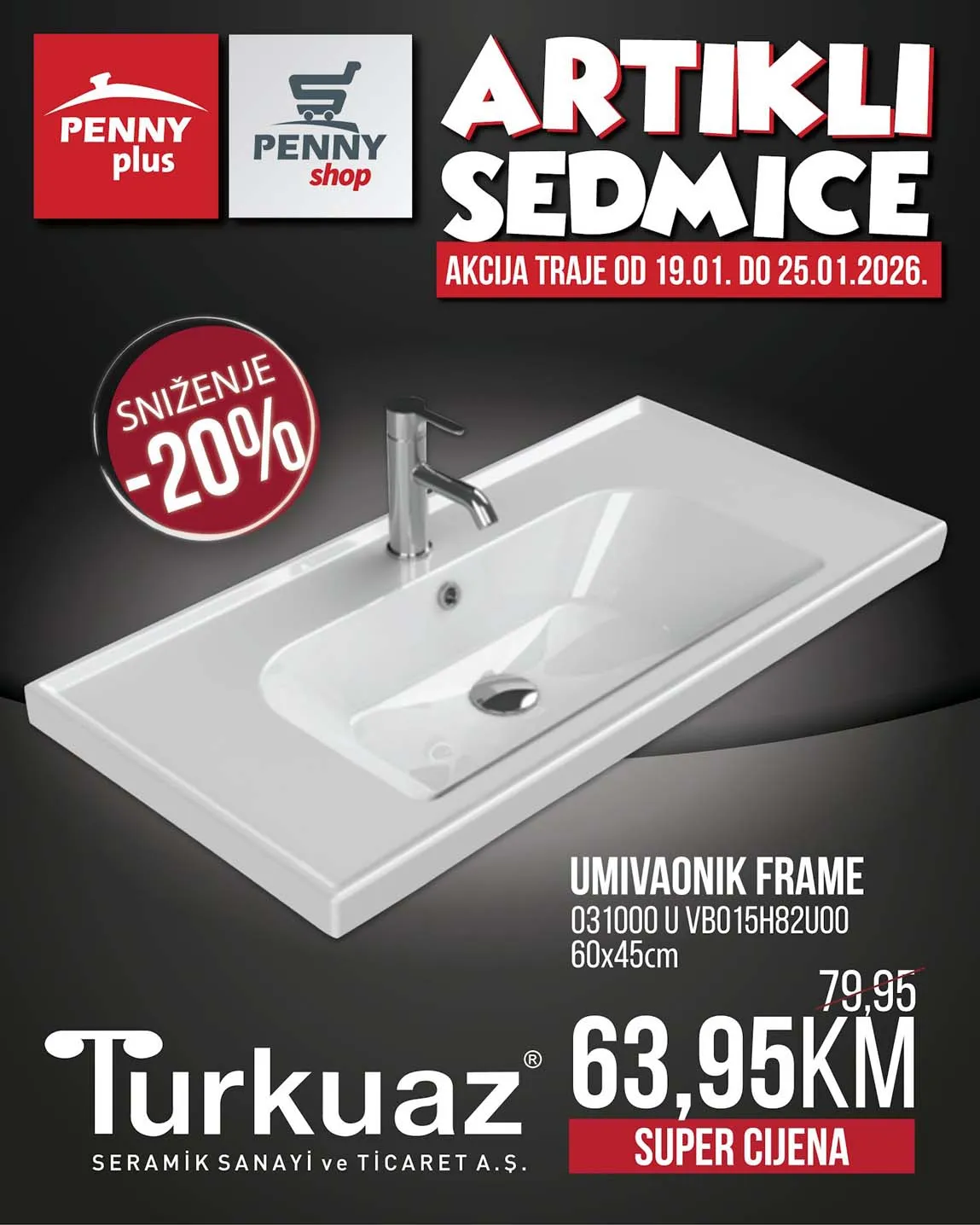 PENNY PLUS arikli sedmice