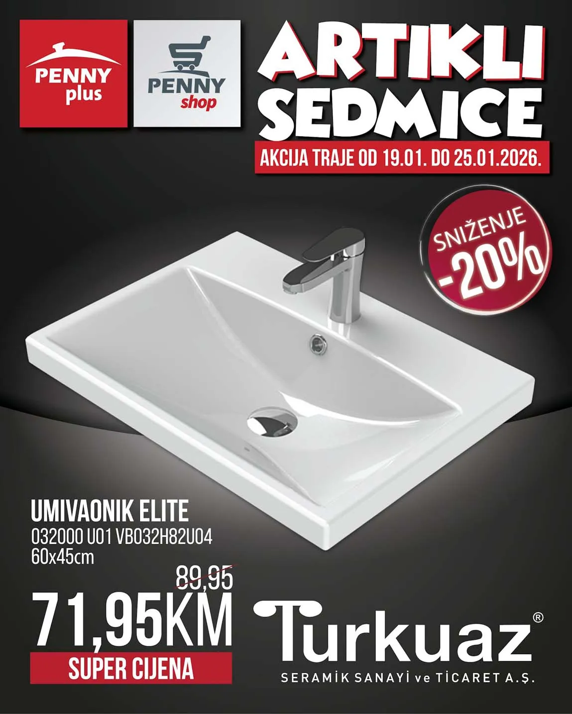 PENNY PLUS arikli sedmice