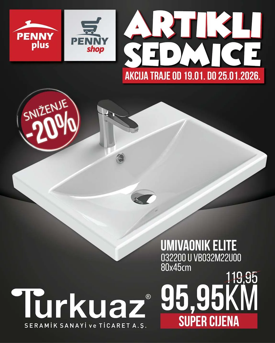 PENNY PLUS arikli sedmice