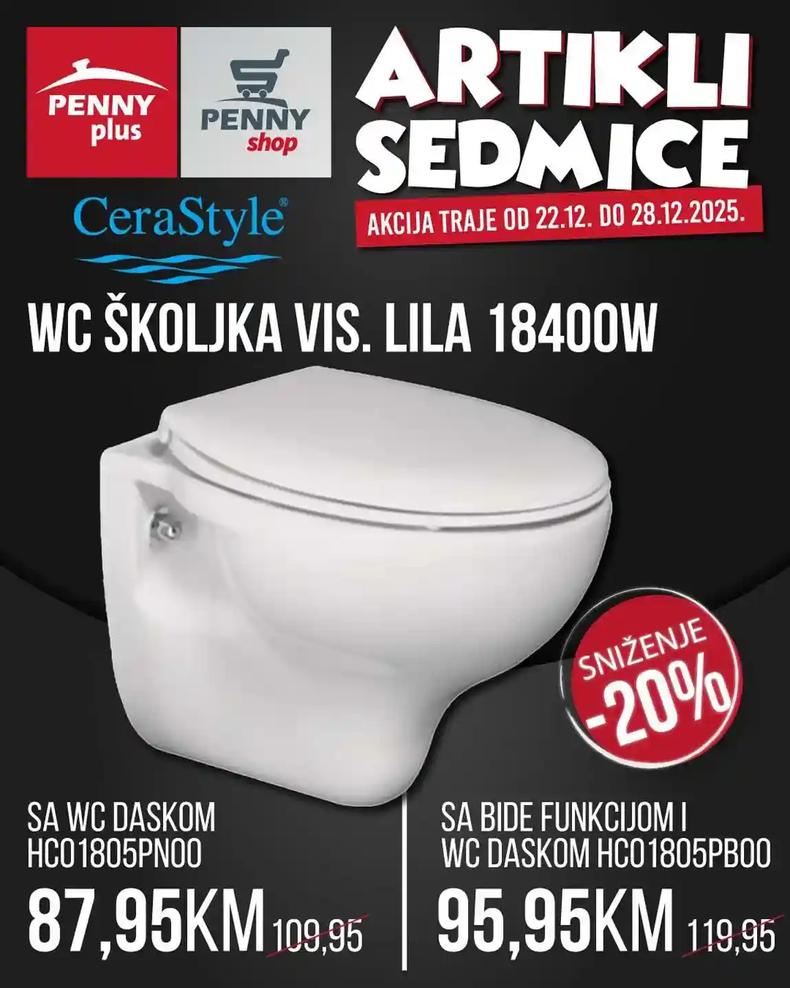 PENNY PLUS arikli sedmice