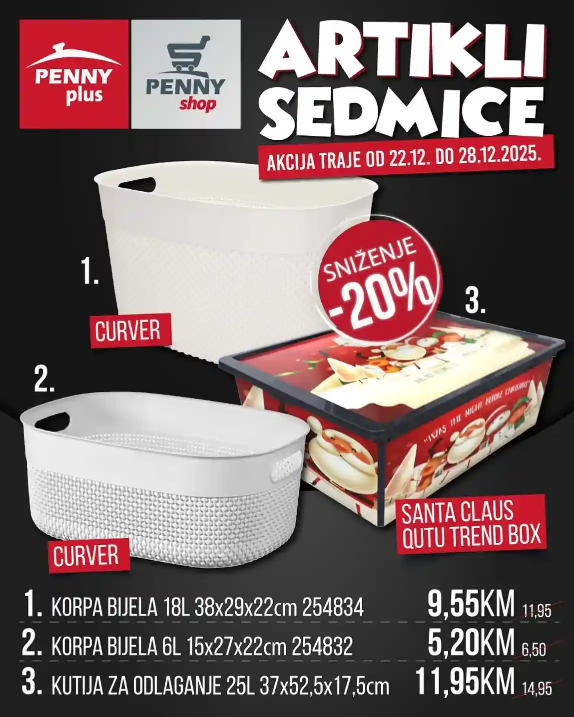 PENNY PLUS arikli sedmice