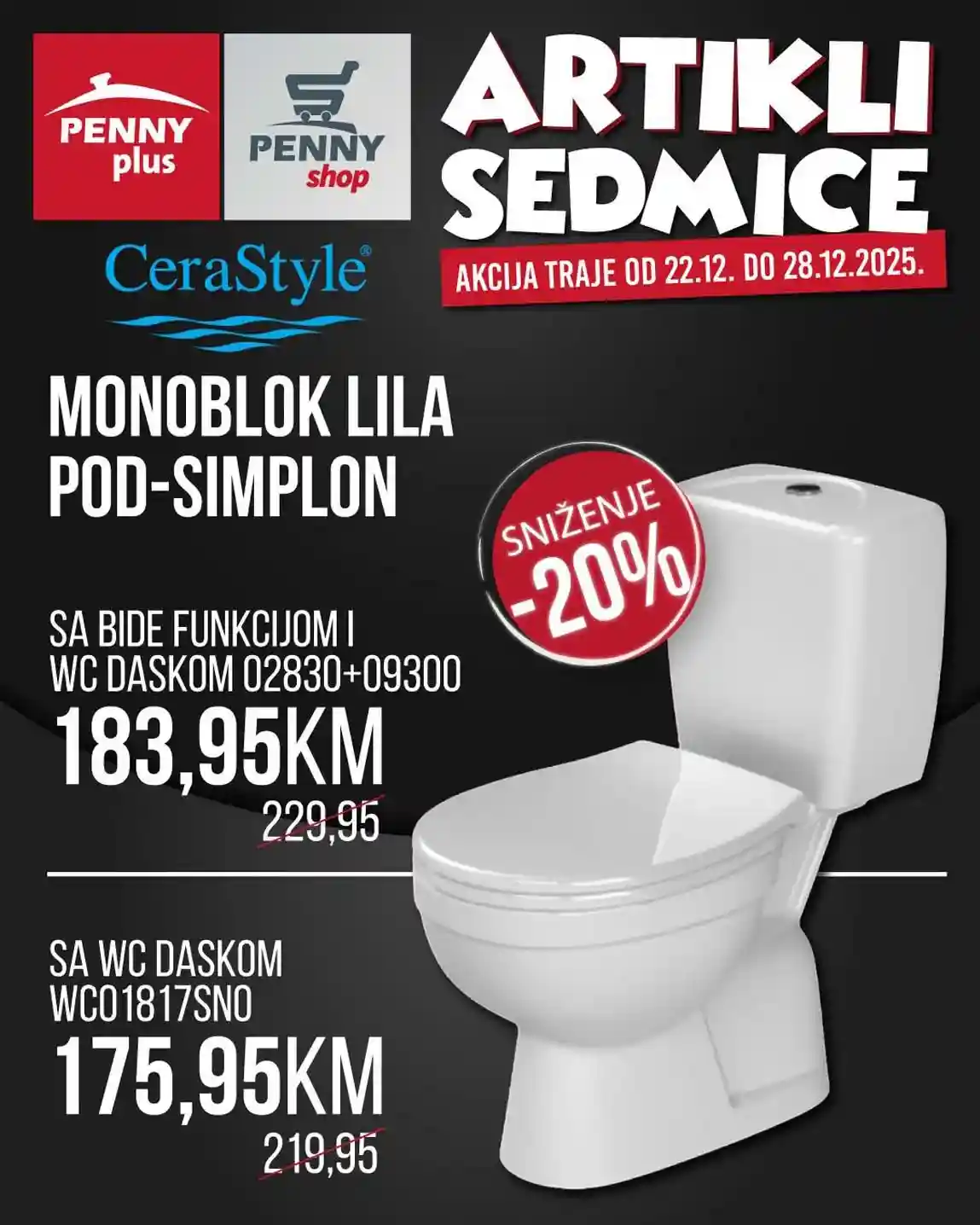 PENNY PLUS arikli sedmice