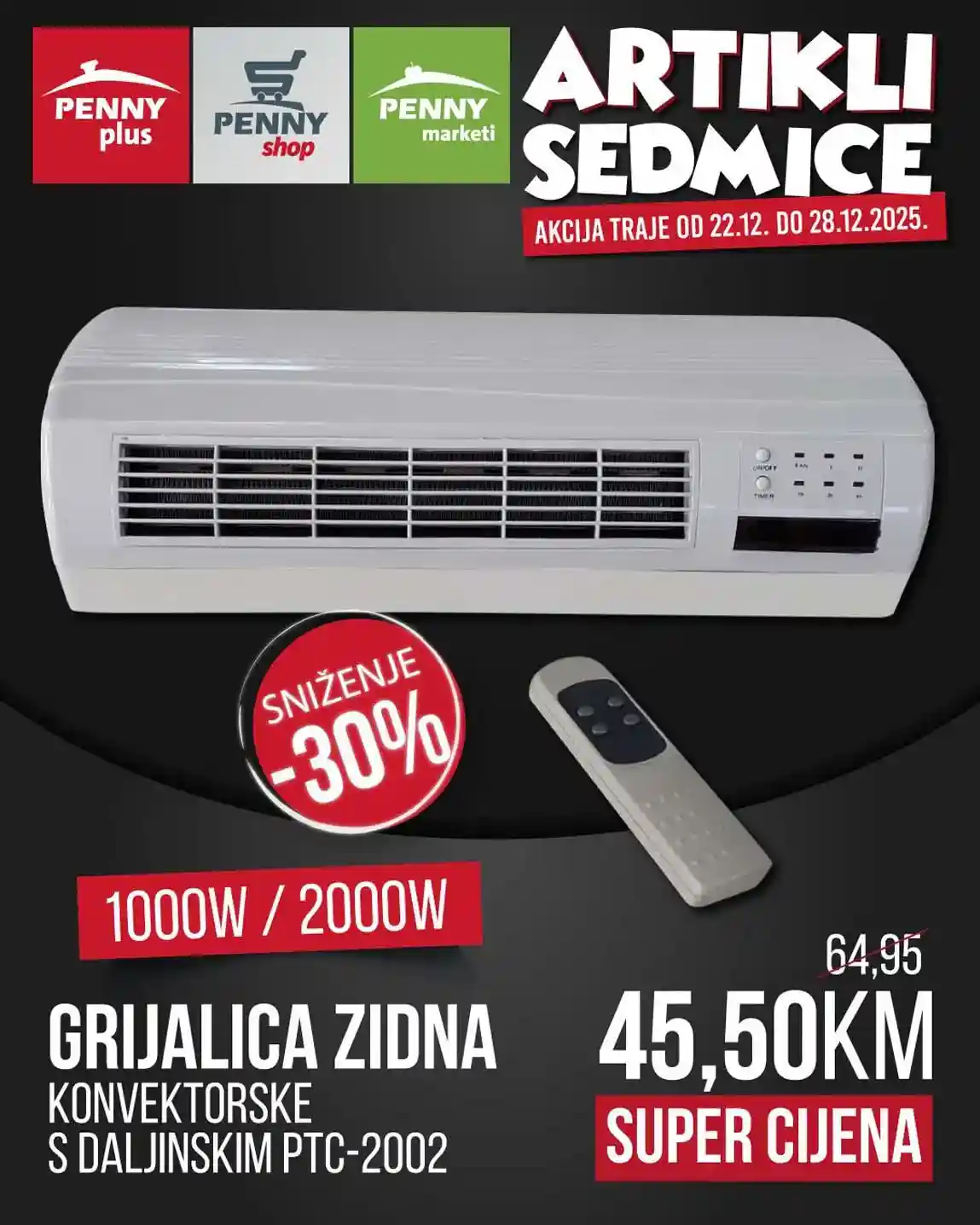 PENNY PLUS arikli sedmice