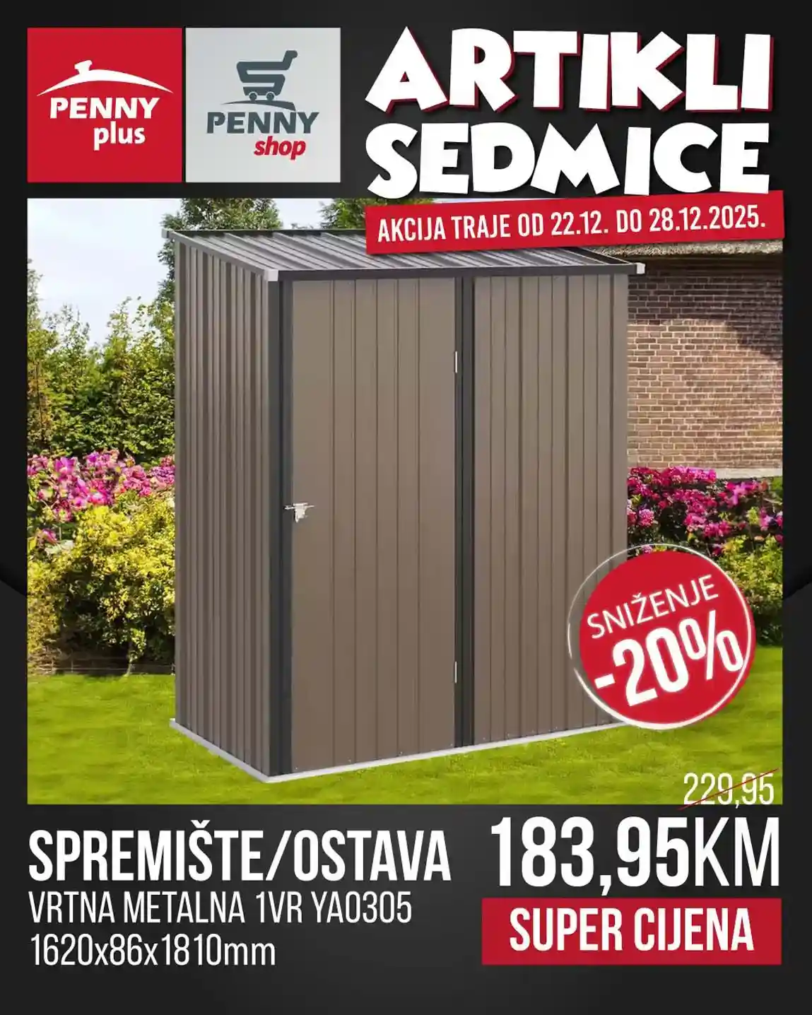 PENNY PLUS arikli sedmice