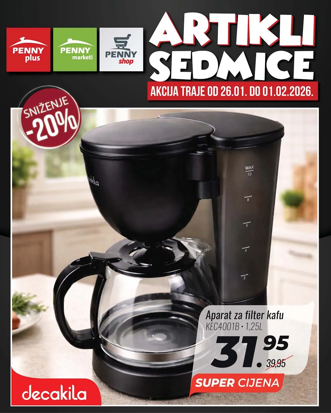 PENNY PLUS arikli sedmice