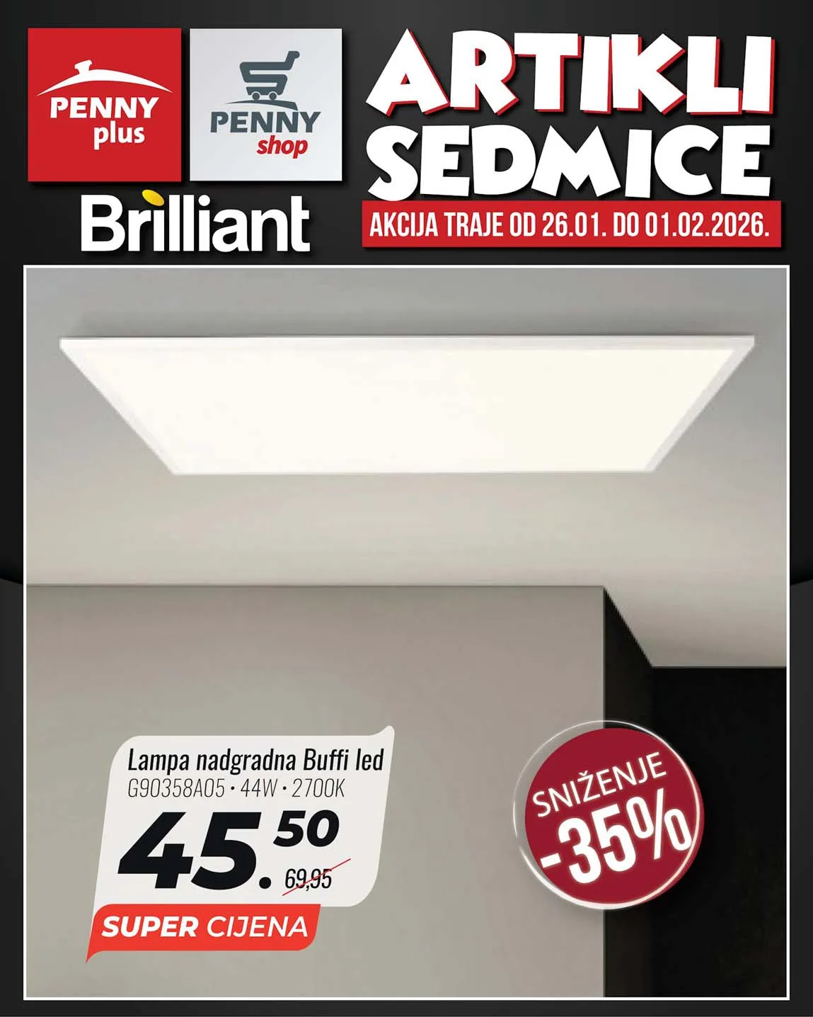 PENNY PLUS arikli sedmice