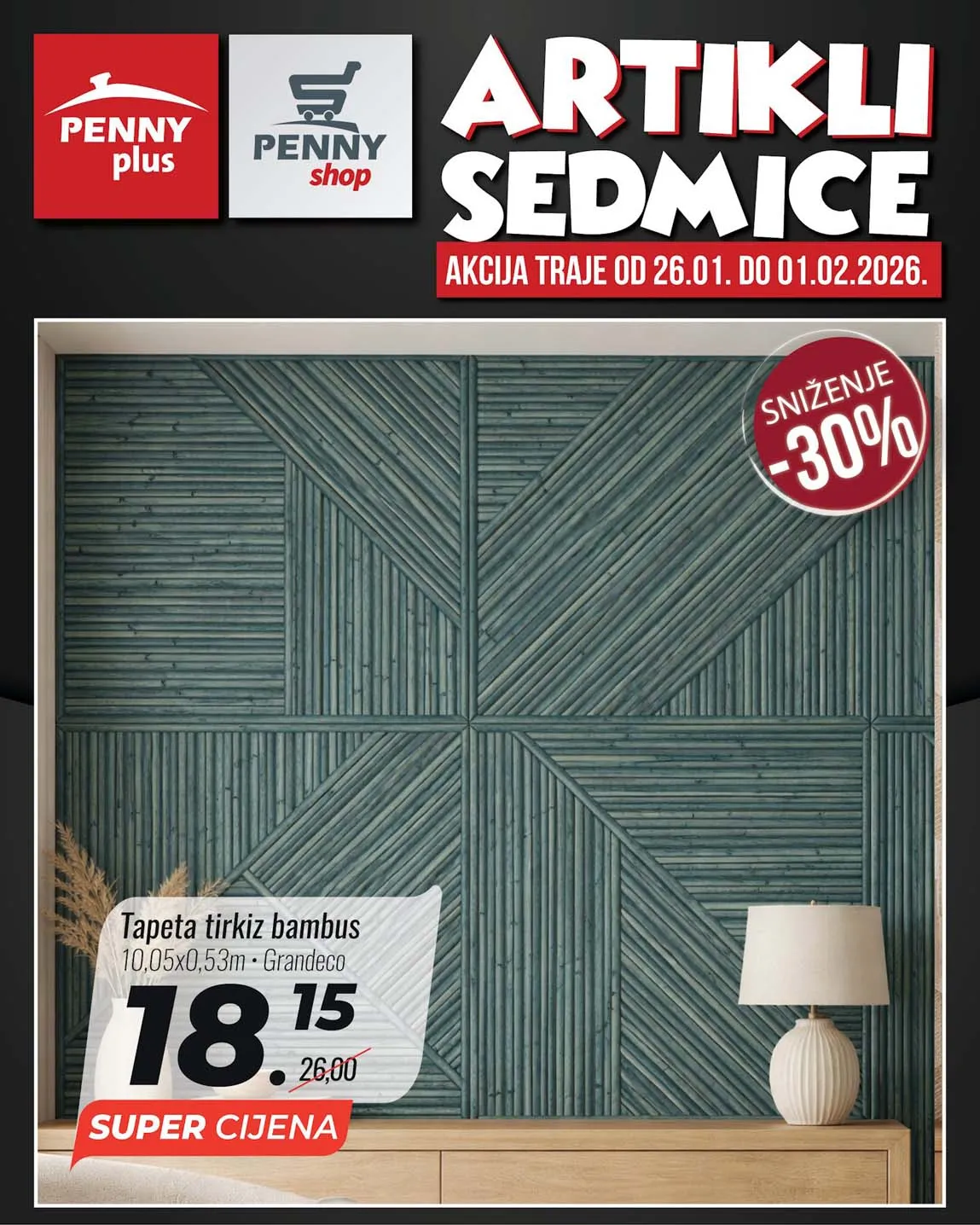 PENNY PLUS arikli sedmice