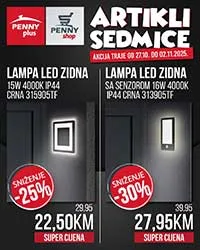 PENNY PLUS akcija Artikli sedmice sniženja 02.11.2025