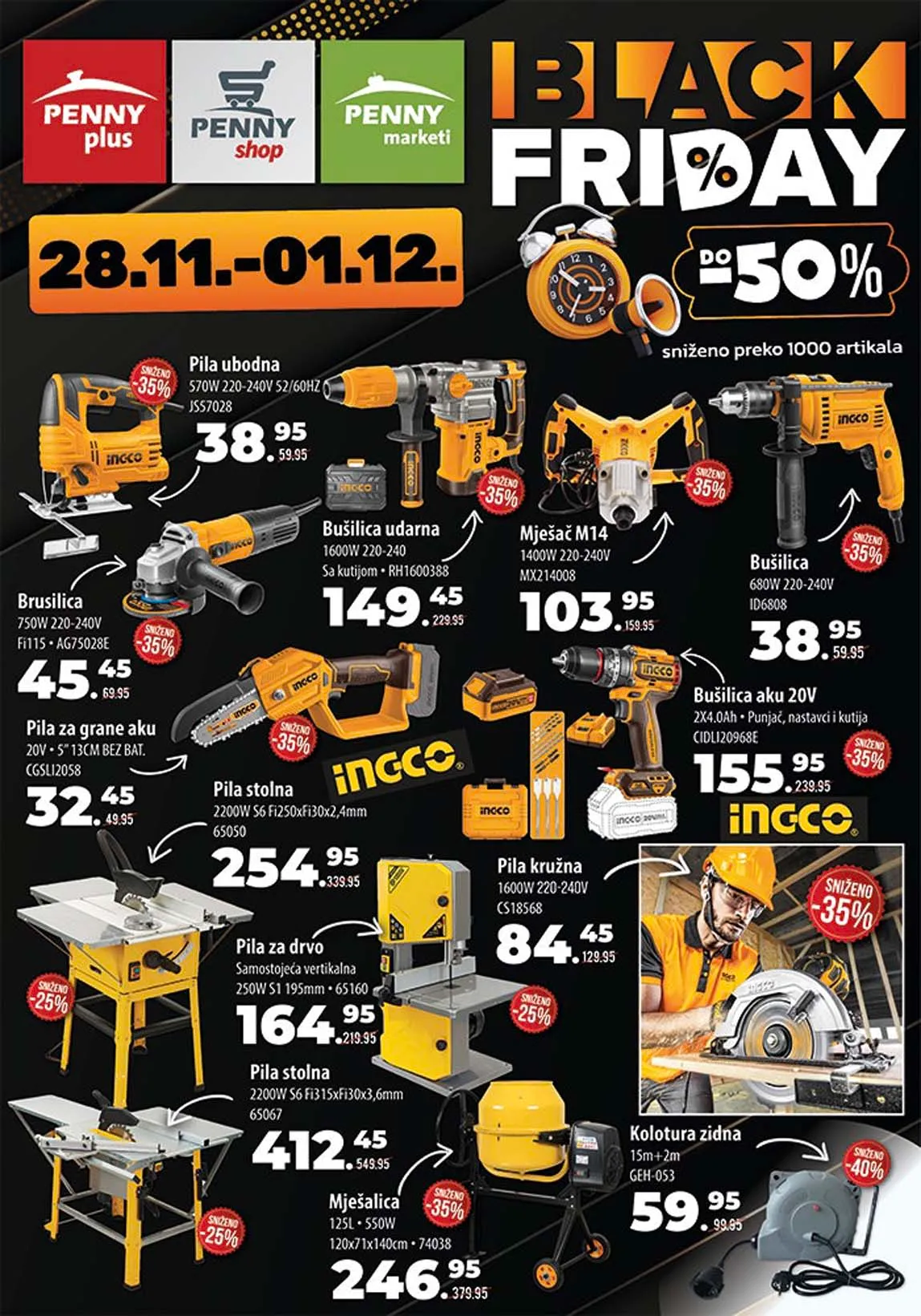 Penny plus akcija PENNY Vikend akcija sniženja