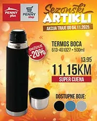 PENNY PLUS akcija Sezonski artikli na popustima do 04.11.2025