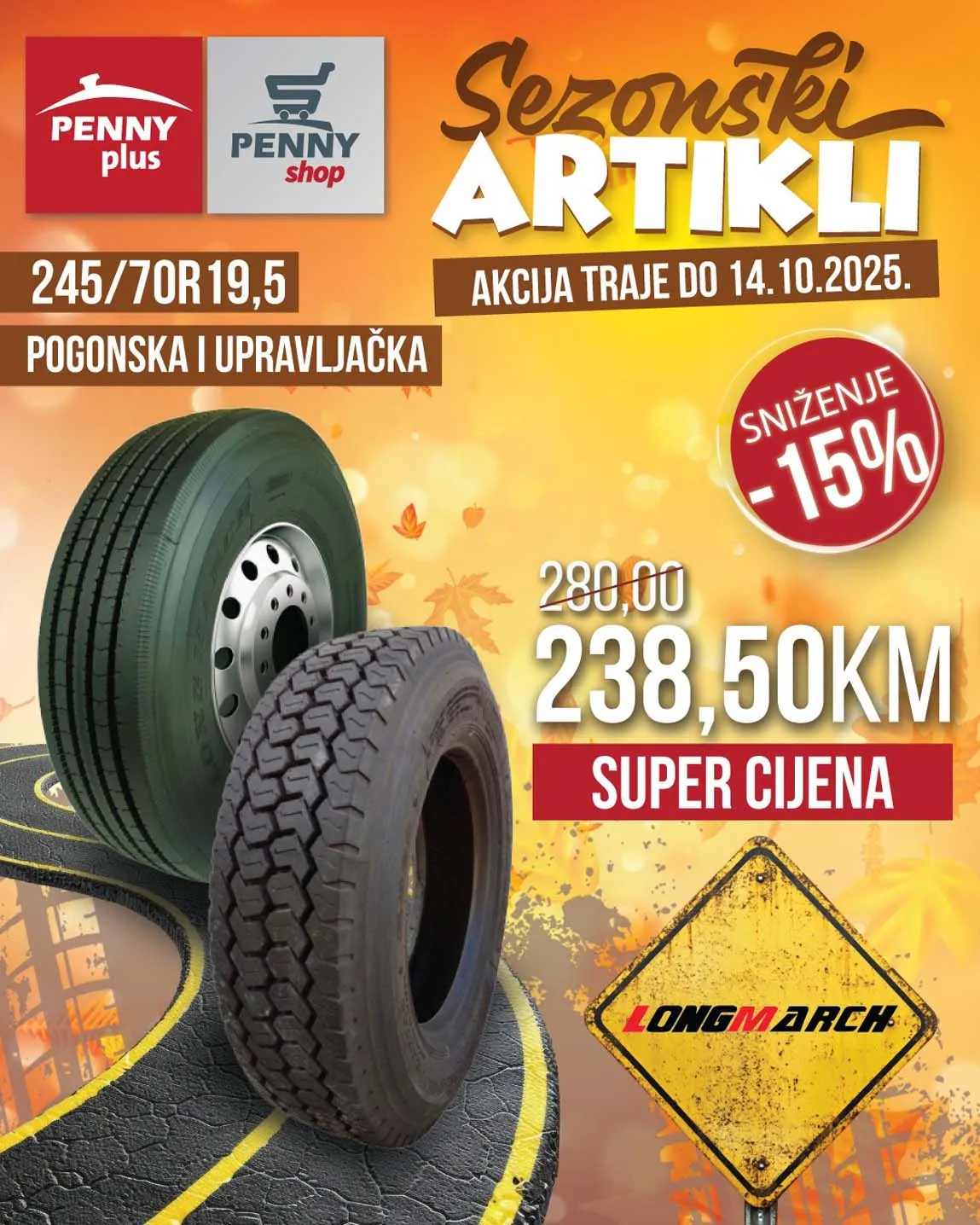 PENNY PLUS arikli sedmice