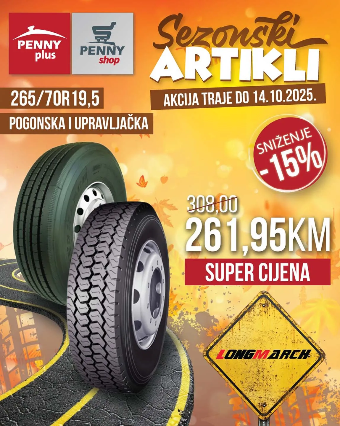 PENNY PLUS arikli sedmice