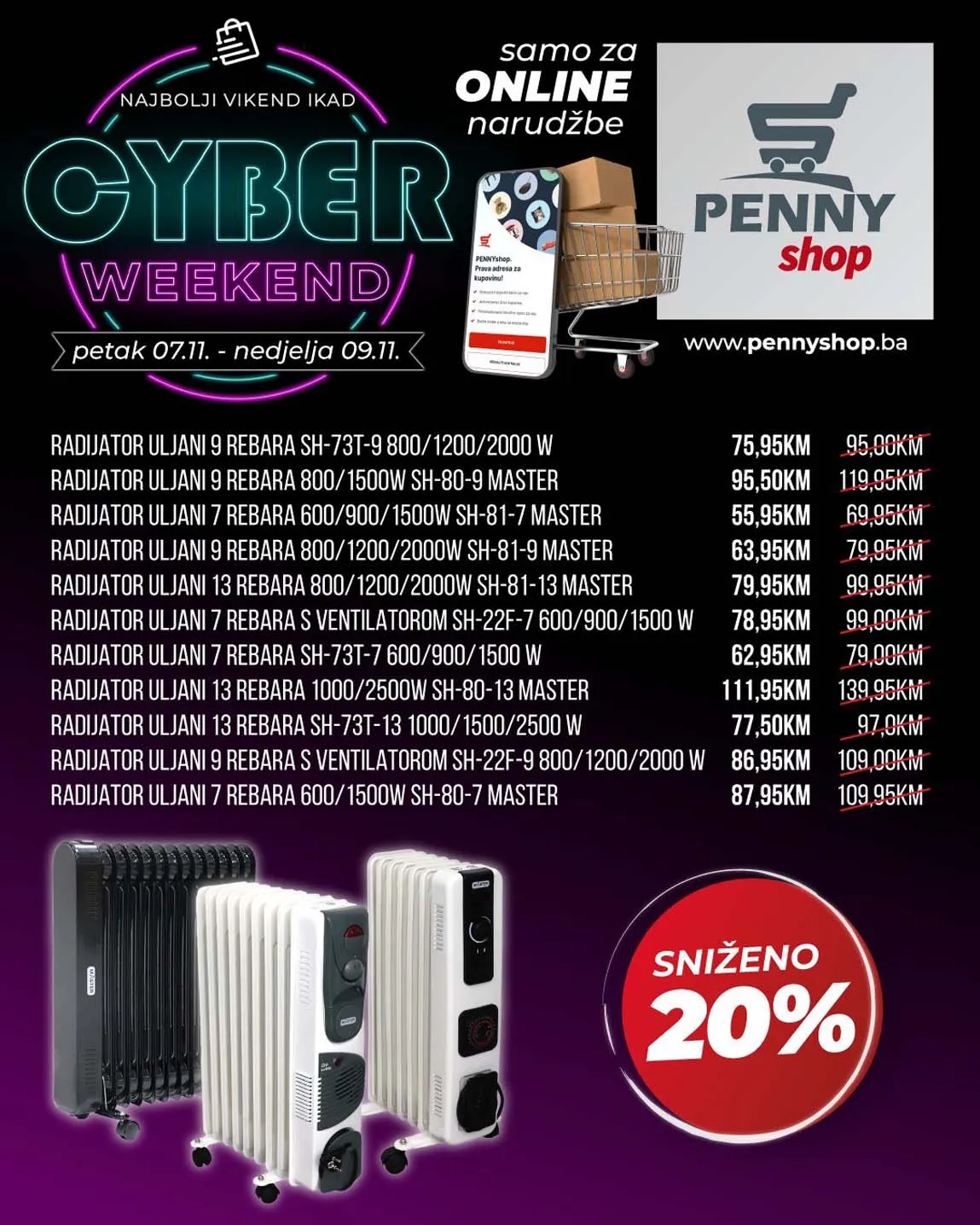 PENNY PLUS arikli sedmice