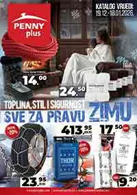 PENNY PLUS akcija - Toplina stil i sigurnost - Sve za pravu zimu! Katalog sniženja do 18.01.2026