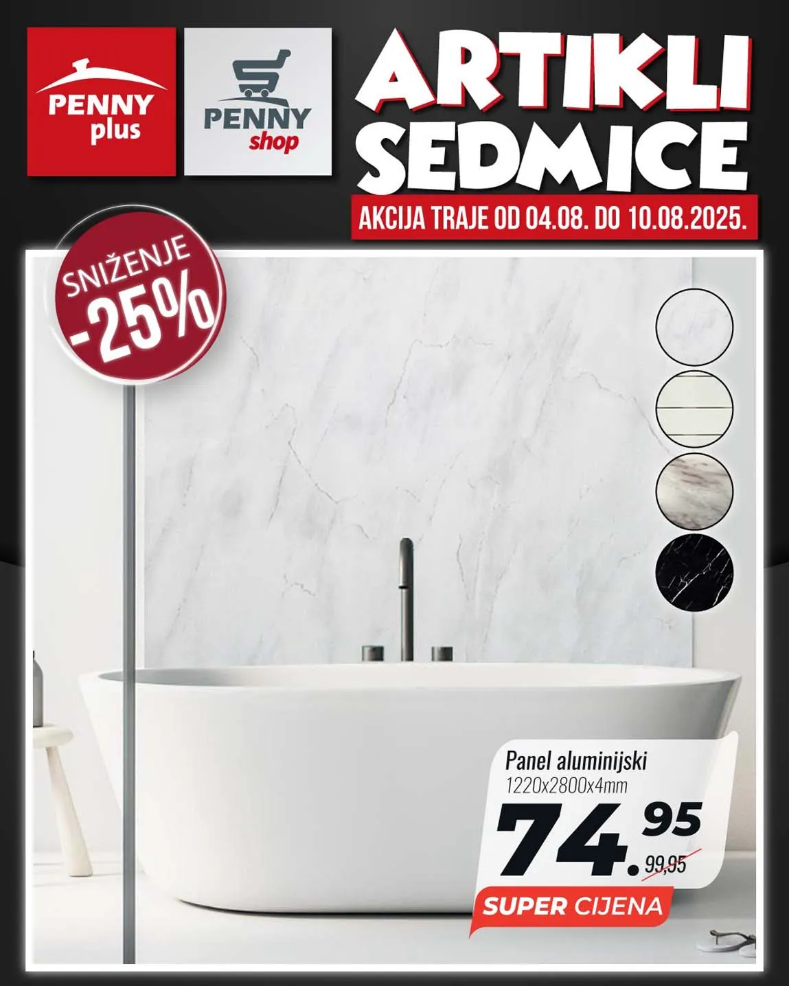 PENNY PLUS akcija Artikli sedmice sniženja 10.08.2025